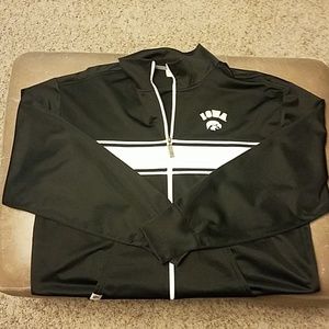 Iowa Zip up men's long sleeve jacket with pockets